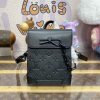 Replica Louis Vuitton Nano Steamer Black - elite factory replica handbag