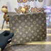 Replica Louis Vuitton Pochette Voyage Canvas Brown - designer handbag clone