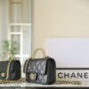 CHANEL CF 19 cm Handle Black - top-grade luxury bag dupe