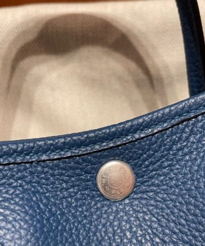Replica Hermès Garden Party 30Cm Ocean Blue - designer handbag clone