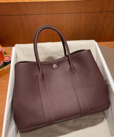 Replica Hermès Garden Party 30Cm Saddle Red