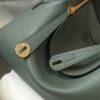 Replica Hermès Lindy Almond Green