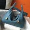 Replica Hermès Lindy Blue - high-quality designer bag dupe
