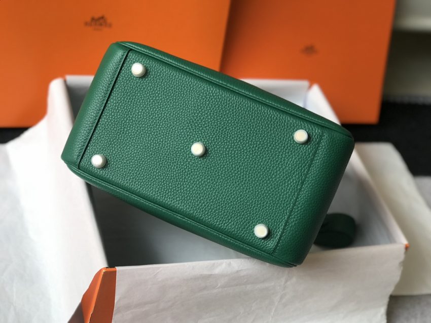 Replica Hermès Lindy Emerald - top-grade luxury bag dupe