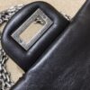 CHANEL 2.55 Mini Bag Black Silver - elite factory replica handbag