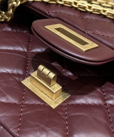 CHANEL 2.55 Bag Red - elite factory replica handbag