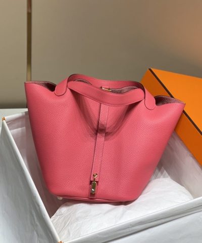 Replica Hermès Picotin Lock Pink