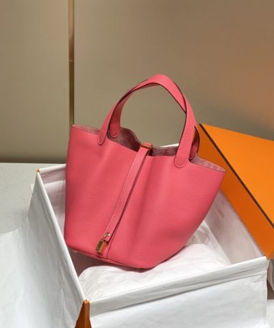 Replica Hermès Picotin Lock Pink