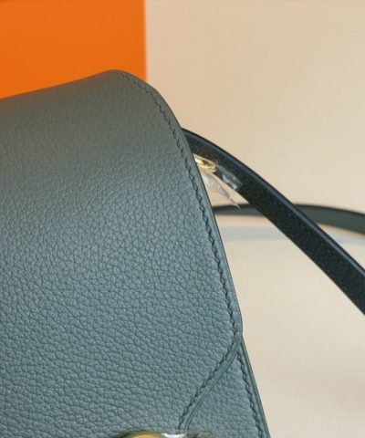 Replica Hermès Sac Roulis Almond Green - 1:1 premium replica handbag