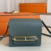 Replica Hermès Sac Roulis Almond Green - high-quality designer bag dupe