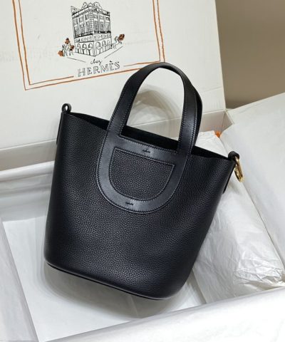 Replica Hermès The Loop Black - 1:1 premium replica handbag