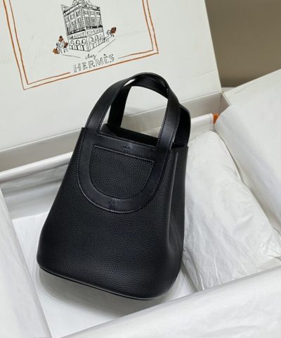 Replica Hermès The Loop Black - top-grade luxury bag dupe