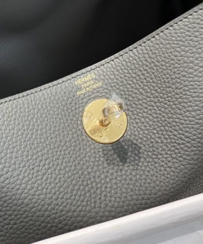 Replica Hermès Lindy Cumulonimbus Gray