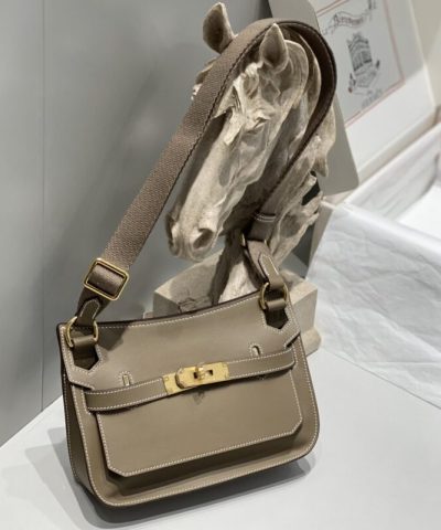 Replica Hermès Jypsiere Elephant Grey - affordable luxury replica bag