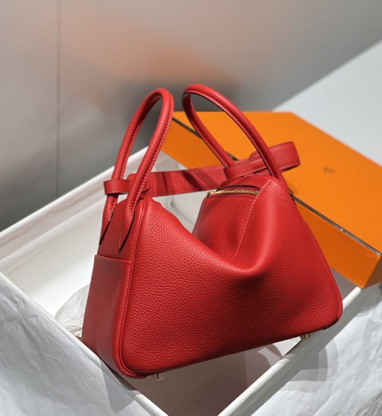 Replica Hermès Lindy Red - high-quality designer bag dupe