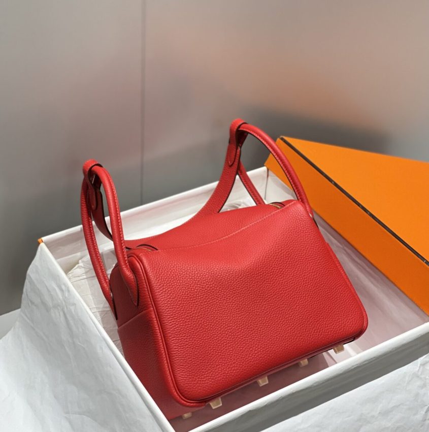 Replica Hermès Lindy Red - 1:1 premium replica handbag