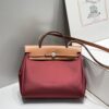 Replica Hermès Herbag 31Cm Bordeaux Red - 1:1 premium replica handbag