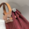 Replica Hermès Herbag 31Cm Bordeaux Red