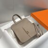 Replica Hermès Halzan Asphalt Gray - 1:1 premium replica handbag