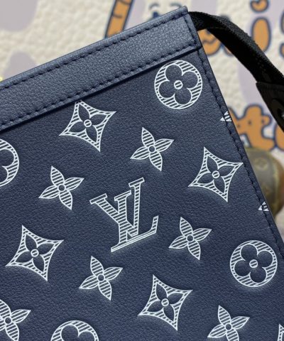 Replica Louis Vuitton Pochette Voyage Dark Blue