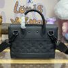 Replica Louis Vuitton Steamer Full Black - 1:1 premium replica handbag