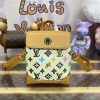 Replica Louis Vuitton Nano Steamer Brown