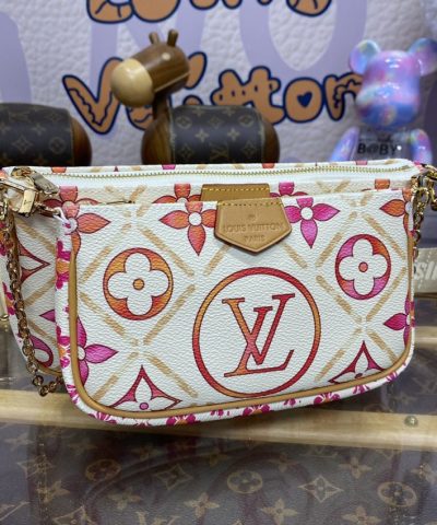 Replica Louis Vuitton Multi Pochette Accessoires Orange