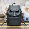 Replica Louis Vuitton Montsouris Black - top-grade luxury bag dupe