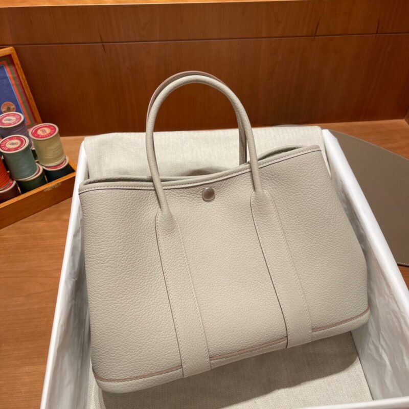 Replica Hermès Garden Party 30Cm Negonda Beton - affordable luxury replica bag