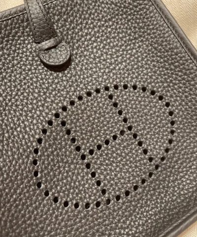 Replica Hermès Evelyne II Tpm Black Strap - elite factory replica handbag