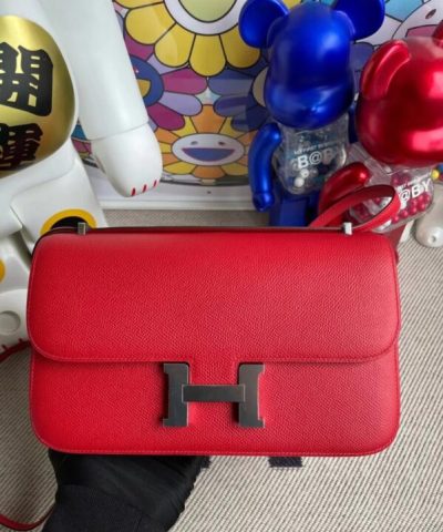 Replica Hermès Constance 26Cm Red - top-grade luxury bag dupe