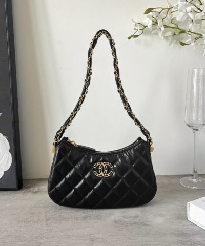 CHANEL 23k armpit bag small - top-grade luxury bag dupe