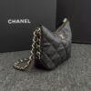 CHANEL 24p Dumpling Bag Black