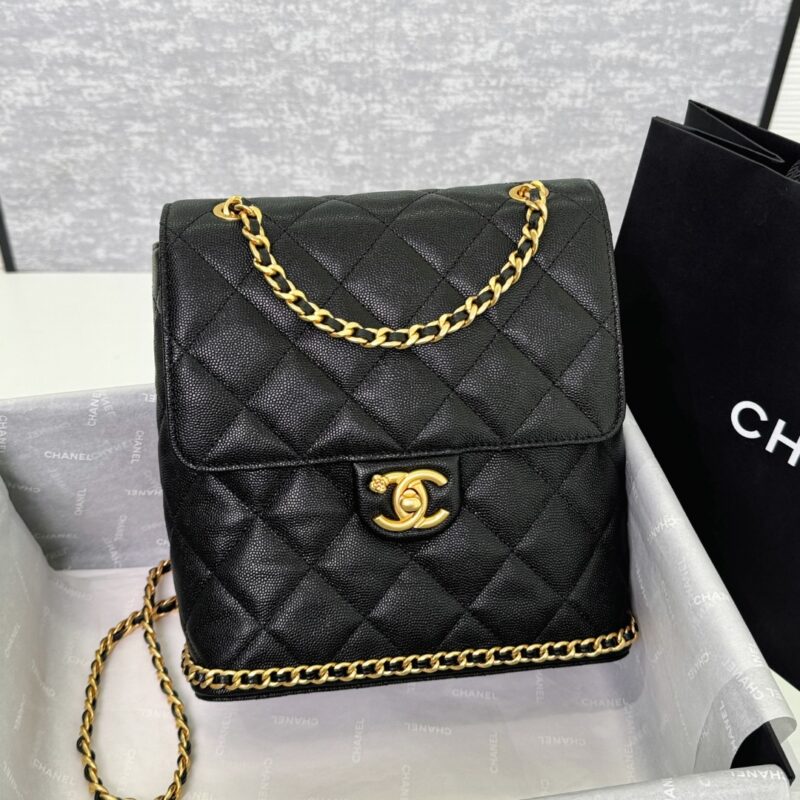CHANEL Camellia Backpack - high-end replica designer purse