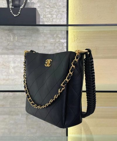 CHANEL 23A Hobo Bag - elite factory replica handbag