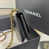 CHANEL 19 Wallet on Chain Black - high-end replica designer purse