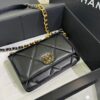 CHANEL 19 Wallet on Chain Black - 1:1 premium replica handbag