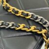 CHANEL 19 Wallet on Chain Black