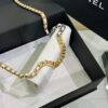 CHANEL 19 Wallet on Chain White - designer handbag clone