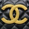 CHANEL 24c Round Shoulder Bag Black - high-quality designer bag dupe