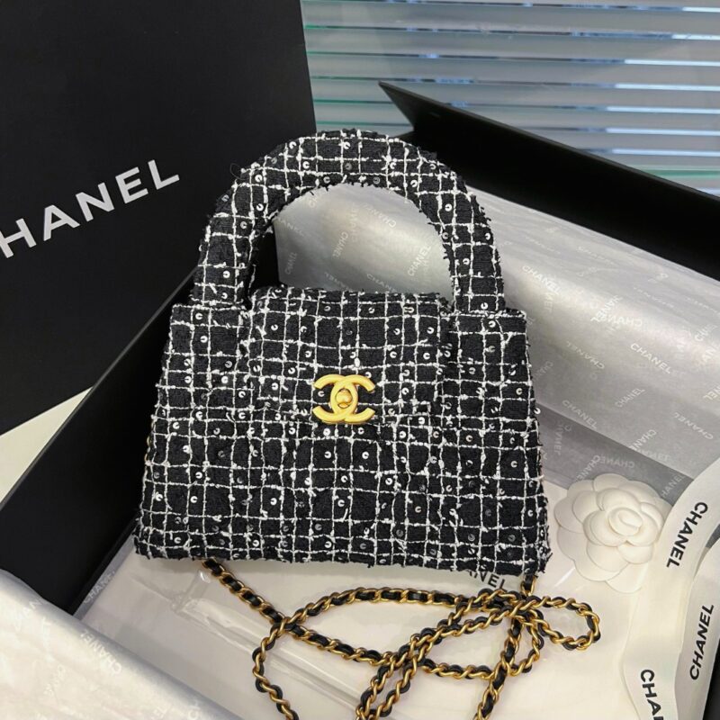 CHANEL 23k Kelly Wool - elite factory replica handbag