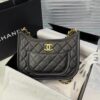 CHANEL 24s Hobo Black - affordable luxury replica bag