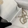 CHANEL 23P Kelly Handle White - top-grade luxury bag dupe
