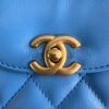 CHANEL 23k Kelly Sky Blue - designer handbag clone
