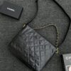 CHANEL 24p Postman Bag Small Black - affordable luxury replica bag
