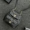 CHANEL 23C Backpack Small Black