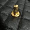 CHANEL Classic Flap 20cm Black Caviar - top-grade luxury bag dupe