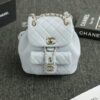 CHANEL 23A Backpack Small Light Blue - 1:1 premium replica handbag