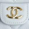 CHANEL 23A Backpack Small Light Blue - affordable luxury replica bag