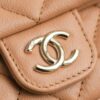 CHANEL 23A Backpack Small Caramel